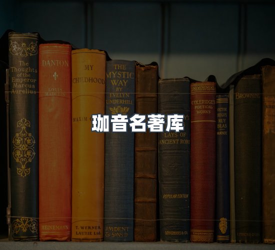关于珈音名著库